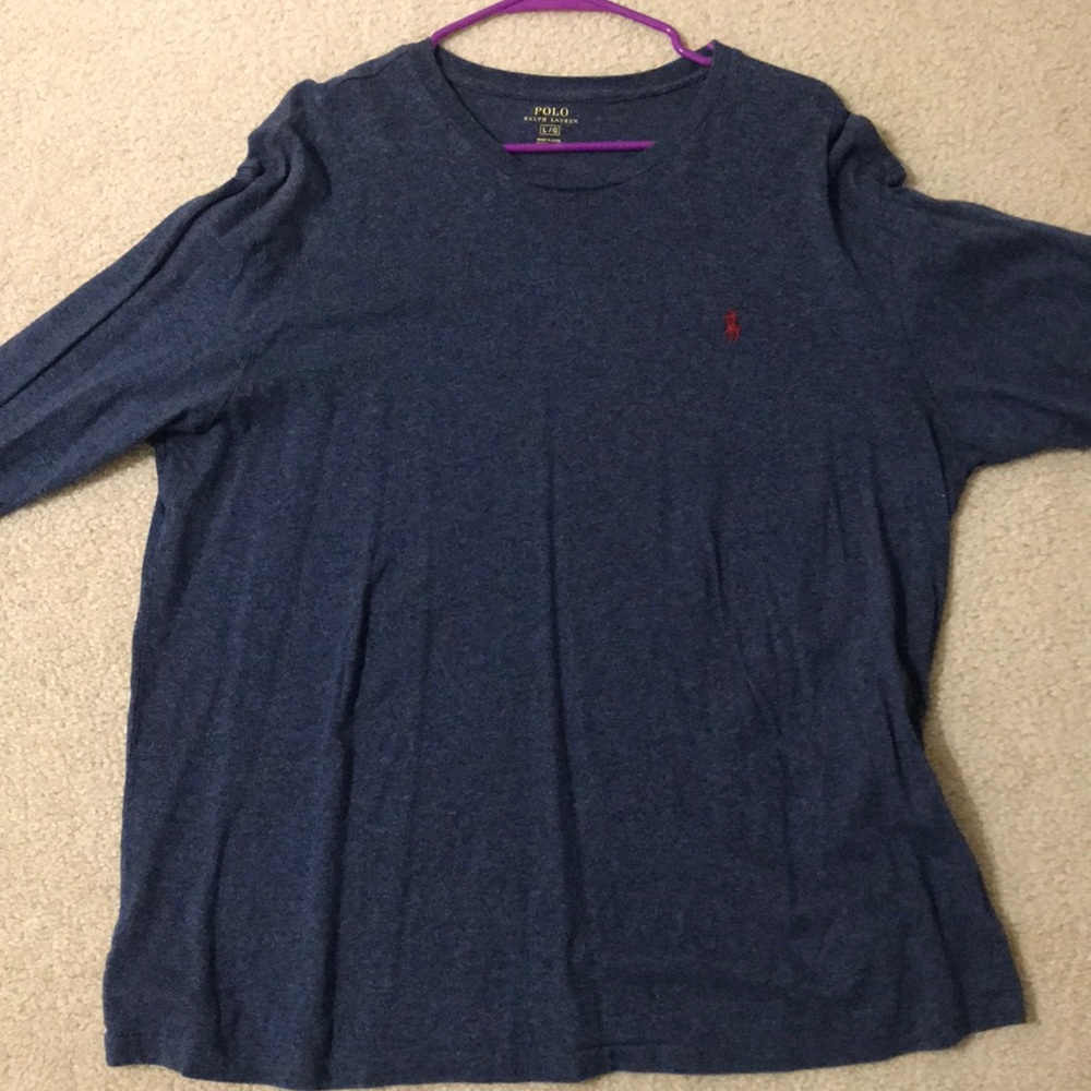 Navy Long Sleeve Shirt